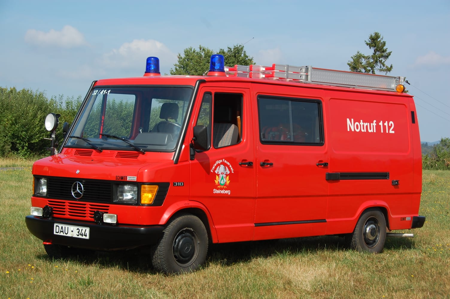 Tragkraftspritzenfahrzeug der Freiwilligen Feuerwehr Steineberg